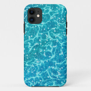 Case-Mate iPhone Case Eau de la mer bleue avec étincelles