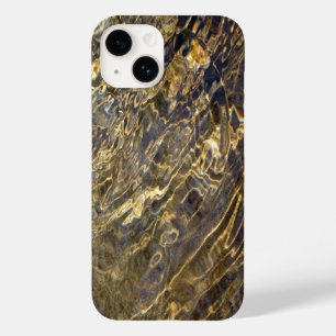 Coque Pour iPhone 14 Eau fontaine d'or 2