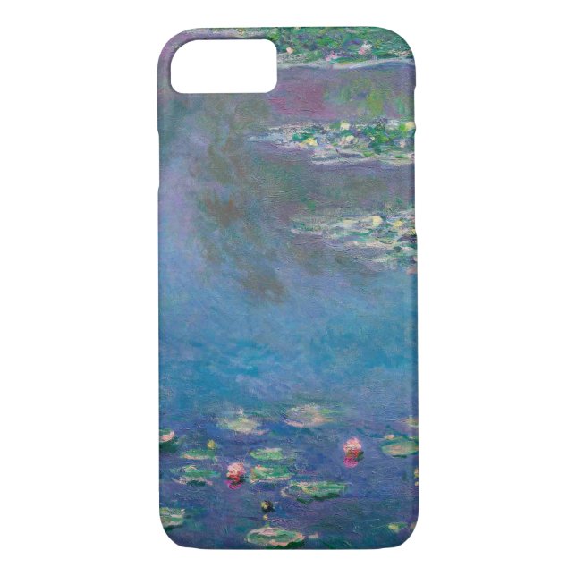 Coques Case-Mate iPhone Eau Lily Pond, Monet (Dos)