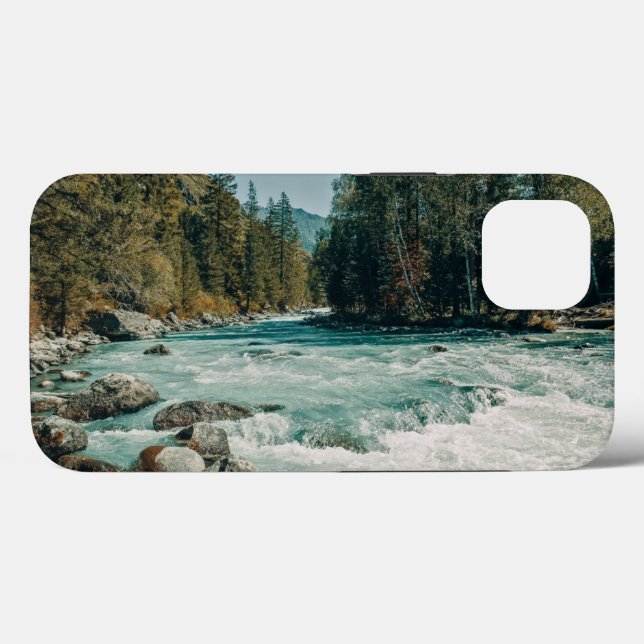 Coques Case-Mate iPhone Eau | Rivière Kucherla, Altaï (Verso (horizontal))