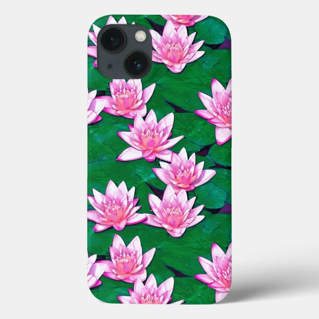 Coques Case-Mate iPhone Eau rose Nichée dans une piscine (Verso)