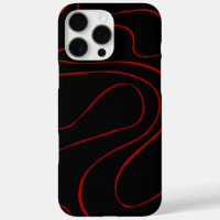 Ebb et flux 2 en rouge et noir