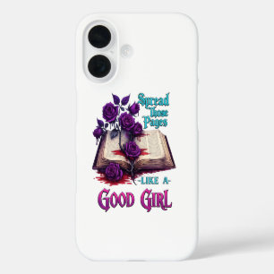 Coques iPhone 16 Écarte ces pages comme une bonne fille