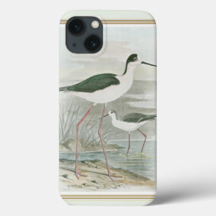 Etui iPhone 13 Échasses Noir-Étranglées par l'eau
