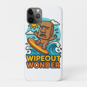 Case-Mate iPhone Case Échec du Surf Wipeout Moai Chibi