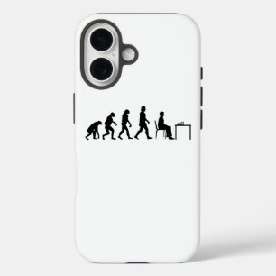 Coques iPhone 16 Échecs - Évolution du joueur d'échecs