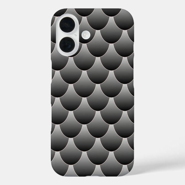 Coques Case-Mate iPhone Echelles noires et grises (Verso)