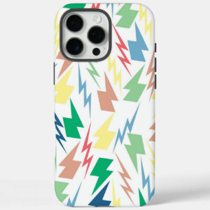 Coques iPhone 16 Pro Max Éclair coloré Y2K Indie Bold