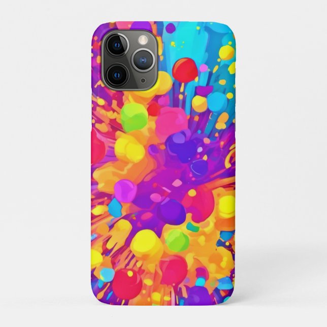 Coques Case-Mate iPhone Éclat de couleur dynamique (Dos)