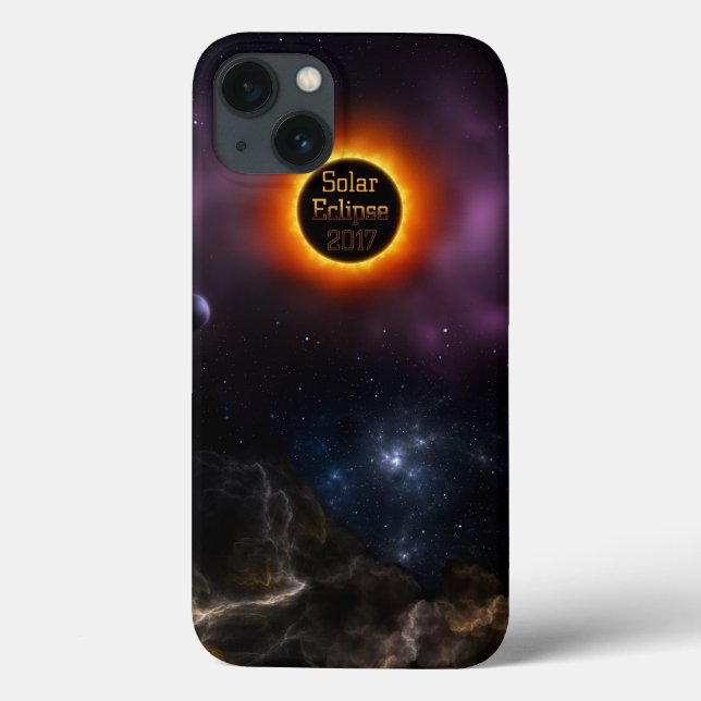 Coques Case-Mate iPhone Éclipse solaire 2017 Nebula Bloom (Verso)