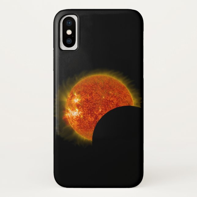 Coques Case-Mate iPhone Éclipse solaire en cours (Dos)