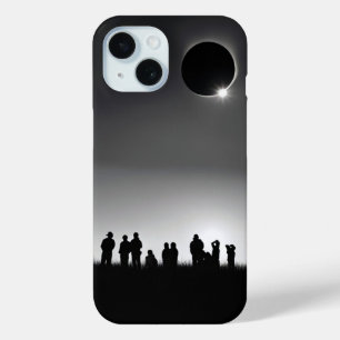 Coque Pour iPhone 15 Éclipse totale du soleil
