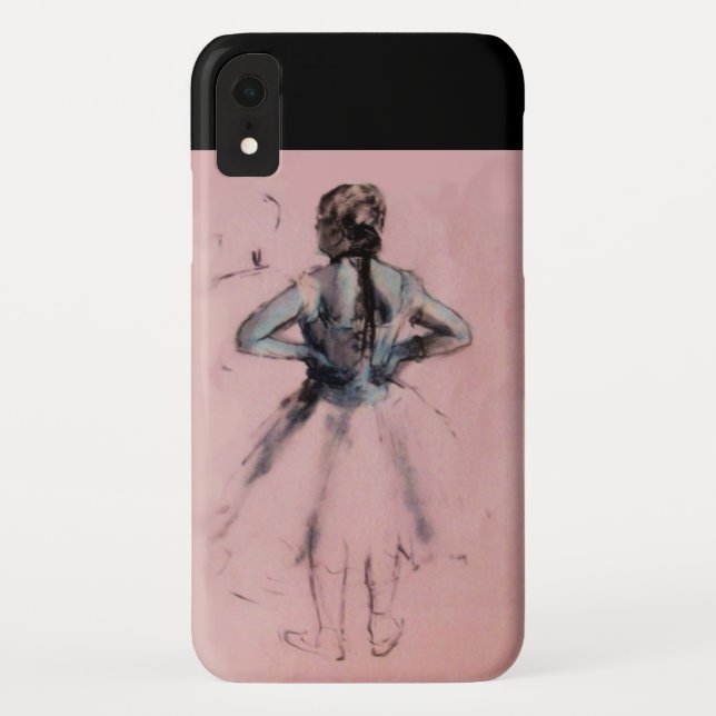 COQUES Case-Mate iPhone ÉCOLE DE DANSE / BALLERINA BALLET DANSER MONOGRAM (Dos)