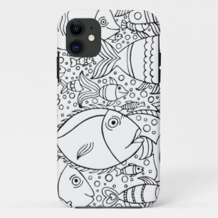 Coques Pour iPhone École inspirée des poissons