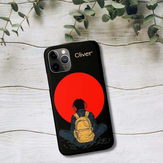Coques Case-Mate iPhone Écouter le coucher de soleil (Créateur téléchargé)