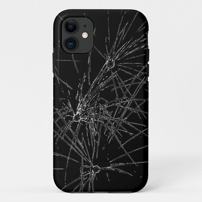 Coques Case-Mate iPhone Écran brisé endommagé brisé (Dos)