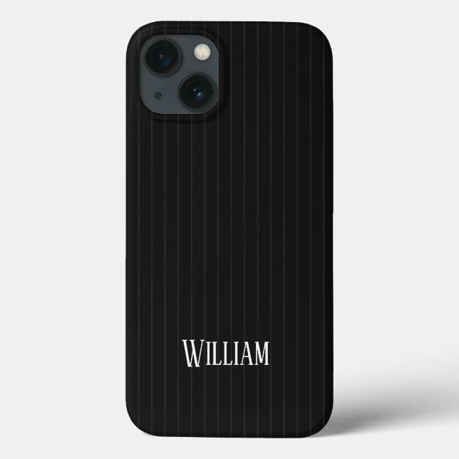 Coques Case-Mate iPhone Écrans noirs personnalisés Coque-Mate iPhone cas (Verso)