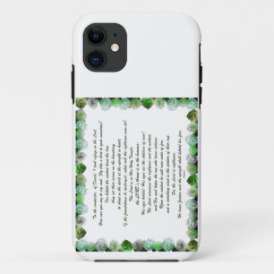 Case-Mate iPhone Case Écriture, Psaume 11, Verse de la Bible,
