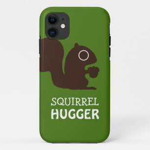 Coque Case-Mate Pour iPhone Écureuil avec texte personnalisé