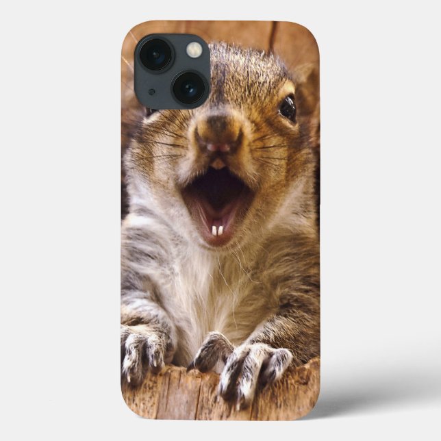 Coques Case-Mate iPhone Écureuil choqué (Verso)