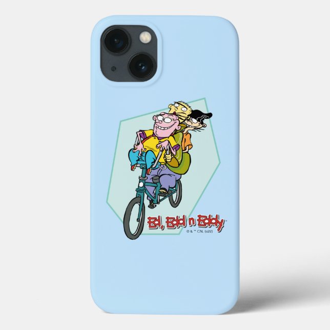 Coques Case-Mate iPhone Ed, Edd, n Eddy sur un vélo (Verso)
