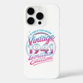 Coques iPhone 16 Pro Édition limitée vintage anniversaire rétro design