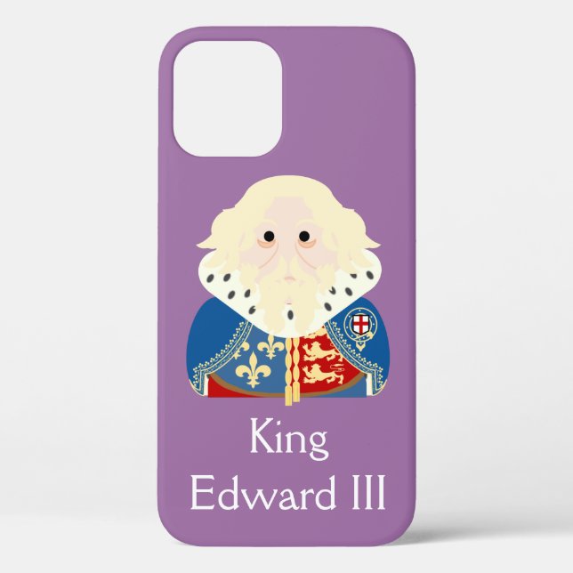 Coques Case-Mate iPhone Edward III d'Angleterre (Verso)