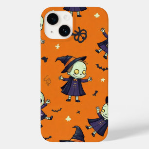 Coque Pour iPhone 14 Éffrayant Chic Halloween Coussin - Festive