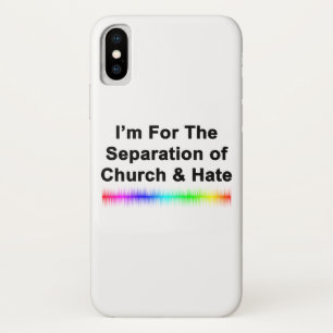 Case-Mate iPhone Case Eglise et haine