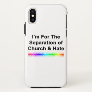 Case-Mate iPhone Case Église et Haine