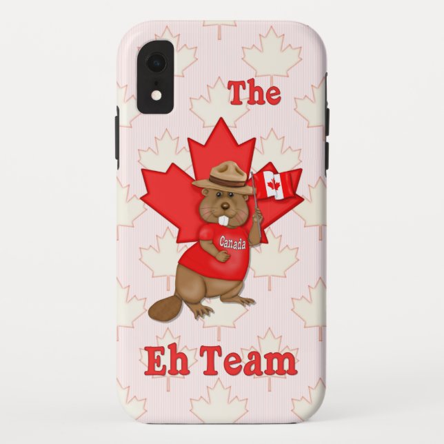 Coques Case-Mate iPhone Eh Team Beaver (Dos)