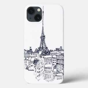 iPhone 13 Coque Eiffel Tower