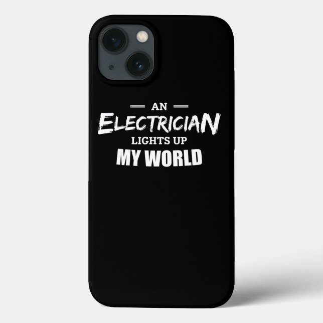 Coques Case-Mate iPhone Électricien Femme Cadeaux Électriciens Petite amie (Verso)