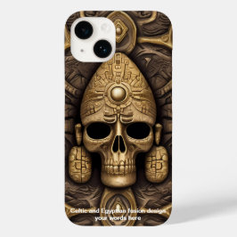 Coque Pour iPhone 14 Élégance antique : Fusion celtique & égyptienne