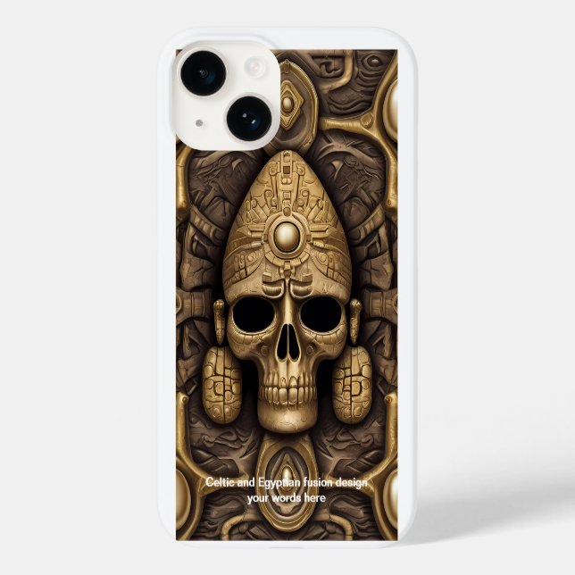 Coques Case-Mate iPhone Élégance antique : Fusion celtique & égyptienne (Verso)