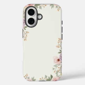 Coques iPhone 16 Élégance florale douce