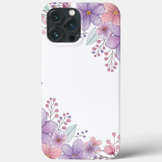 Coques Case-Mate iPhone Élégance florale pour votre téléphone (Verso)