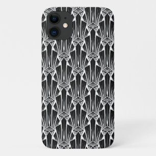 Case-Mate iPhone Case Élégant art sombre déco éléments géométriques abst