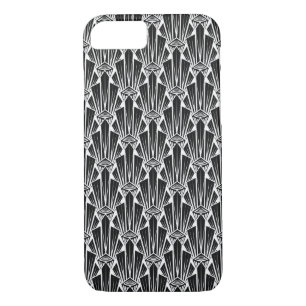 Case-Mate iPhone Case Élégant art sombre déco éléments géométriques abst