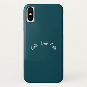 Case-Mate iPhone Case Elégant Chic Blue Turquoise