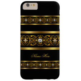 Coques iPhone 16 Élégant Classy Gold Black Diamond