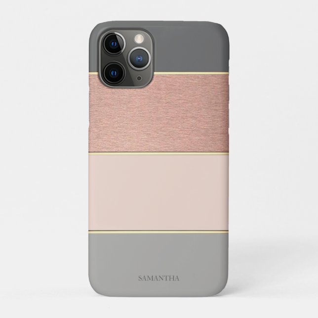 Coques Case-Mate iPhone Élégant Cool moderne tripé - Personnalisé (Dos)