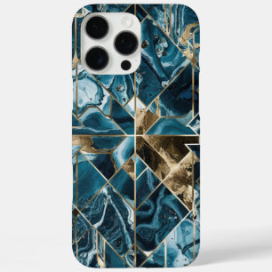 Coques iPhone 16 Pro Max Elegant Copper   Boîtier en or sarcelle opulente f