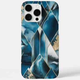 Coques iPhone 16 Pro Max Elegant Copper   Boîtier en or sarcelle opulente f