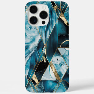 Coques iPhone 16 Pro Max Elegant Copper   Boîtier en or sarcelle opulente f