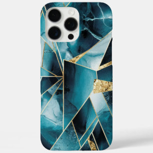 Coques iPhone 16 Pro Max Elegant Copper   Boîtier en or sarcelle opulente f