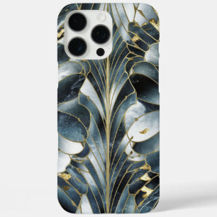 Coques iPhone 16 Pro Max Elegant Copper Boîtier en or sarcelle opulente f