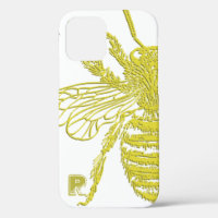 Élégant Coque-coque iphone de l'abeille d'or