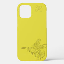 Élégant Coque-coque iphone de l'abeille d'or