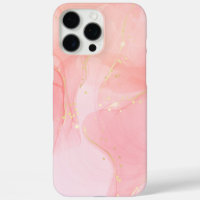 Élégant Cuivre Fille Rose Or Marbre I Téléphone Bo